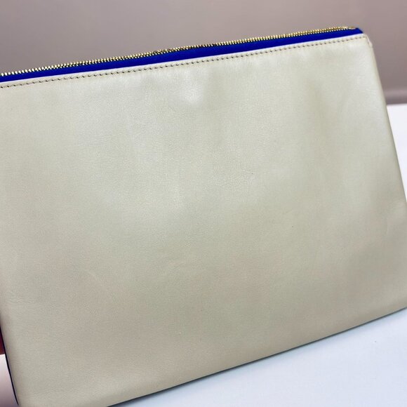 Celine Bi-Color Leather Small Clutch - Picture 5 of 6